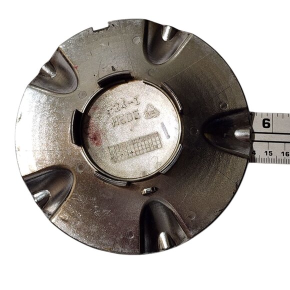 FORTE Chrome Custom Wheel Center Cap # F24-1, HEDE - Picture 4 of 7